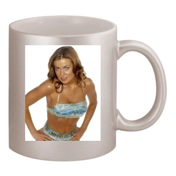 Carmen Electra 11oz Metallic Silver Mug