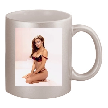 Carmen Electra 11oz Metallic Silver Mug