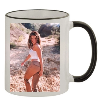 Carmen Electra 11oz Colored Rim & Handle Mug