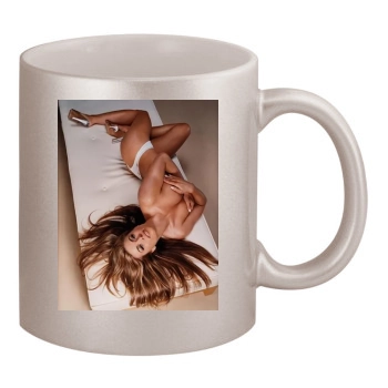 Carmen Electra 11oz Metallic Silver Mug