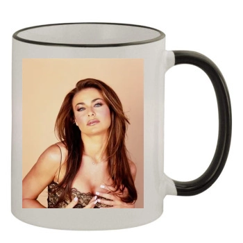 Carmen Electra 11oz Colored Rim & Handle Mug