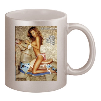 Carmen Electra 11oz Metallic Silver Mug