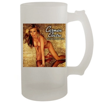 Carmen Electra 16oz Frosted Beer Stein