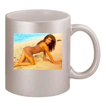 Carmen Electra 11oz Metallic Silver Mug