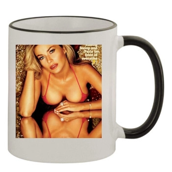 Carmen Electra 11oz Colored Rim & Handle Mug