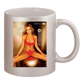 Carmen Electra 11oz Metallic Silver Mug