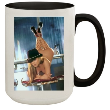 Carmen Electra 15oz Colored Inner & Handle Mug