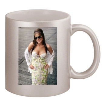 Carmen Electra 11oz Metallic Silver Mug