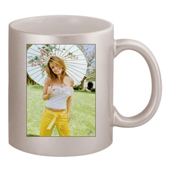 Carmen Electra 11oz Metallic Silver Mug