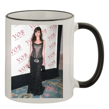 Carol Alt 11oz Colored Rim & Handle Mug