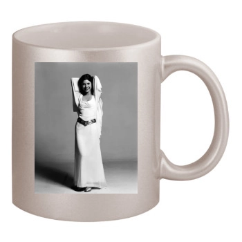 Carrie Fisher 11oz Metallic Silver Mug