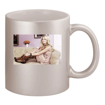 Carrie Underwood 11oz Metallic Silver Mug