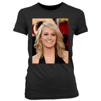 Carrie Underwood Women's Junior Cut Crewneck T-Shirt