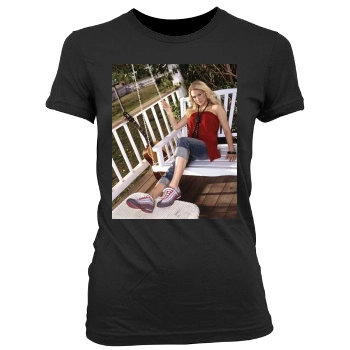 Carrie Underwood Women's Junior Cut Crewneck T-Shirt