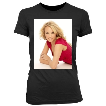 Carrie Underwood Women's Junior Cut Crewneck T-Shirt