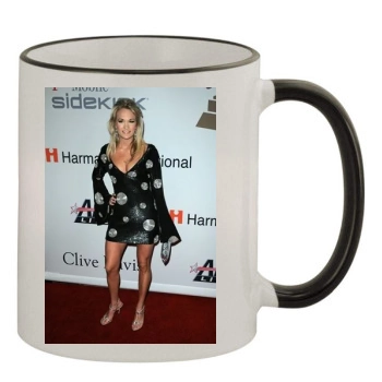 Carrie Underwood 11oz Colored Rim & Handle Mug