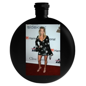 Carrie Underwood Round Flask