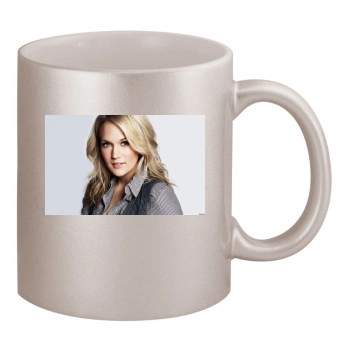 Carrie Underwood 11oz Metallic Silver Mug