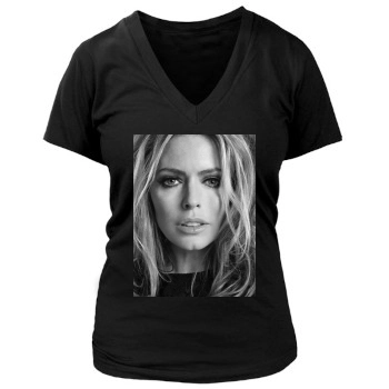 Patsy Kensit Women's Deep V-Neck TShirt