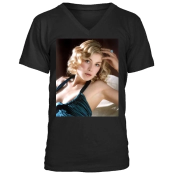 Rosamund Pike Men's V-Neck T-Shirt