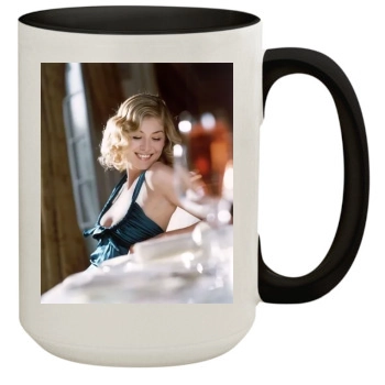 Rosamund Pike 15oz Colored Inner & Handle Mug