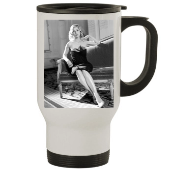 Rosamund Pike Stainless Steel Travel Mug