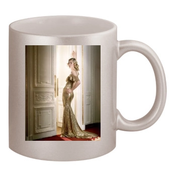 Rosamund Pike 11oz Metallic Silver Mug