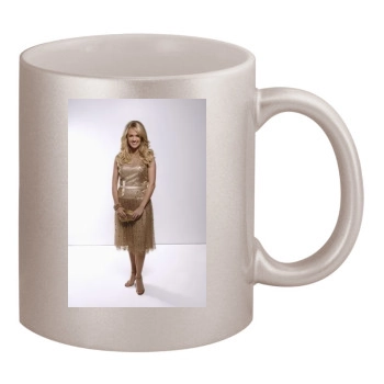 Carrie Underwood 11oz Metallic Silver Mug