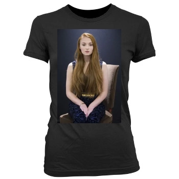 Sophie Turner Women's Junior Cut Crewneck T-Shirt