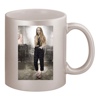 Sophie Turner 11oz Metallic Silver Mug