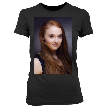 Sophie Turner Women's Junior Cut Crewneck T-Shirt