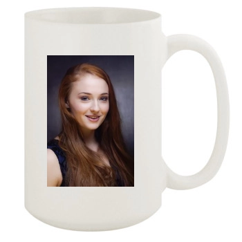 Sophie Turner 15oz White Mug