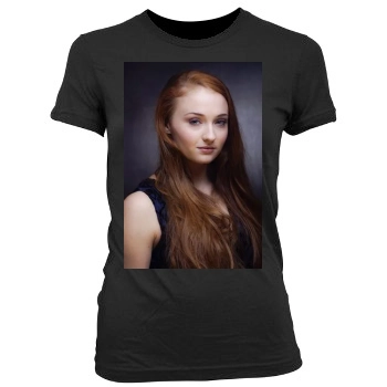 Sophie Turner Women's Junior Cut Crewneck T-Shirt