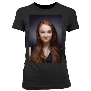 Sophie Turner Women's Junior Cut Crewneck T-Shirt