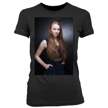 Sophie Turner Women's Junior Cut Crewneck T-Shirt