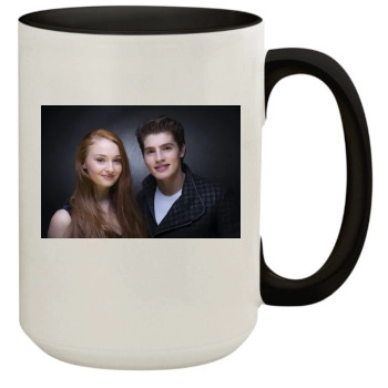 Sophie Turner 15oz Colored Inner & Handle Mug