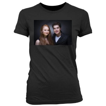 Sophie Turner Women's Junior Cut Crewneck T-Shirt