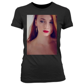 Sophie Turner Women's Junior Cut Crewneck T-Shirt