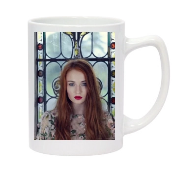 Sophie Turner 14oz White Statesman Mug