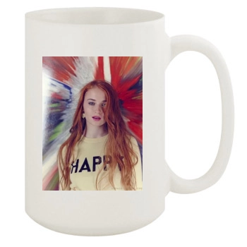 Sophie Turner 15oz White Mug