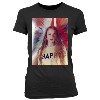 Sophie Turner Women's Junior Cut Crewneck T-Shirt