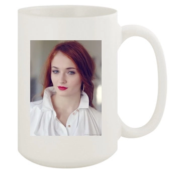 Sophie Turner 15oz White Mug