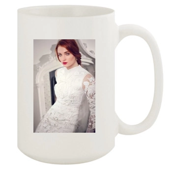 Sophie Turner 15oz White Mug