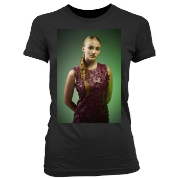 Sophie Turner Women's Junior Cut Crewneck T-Shirt