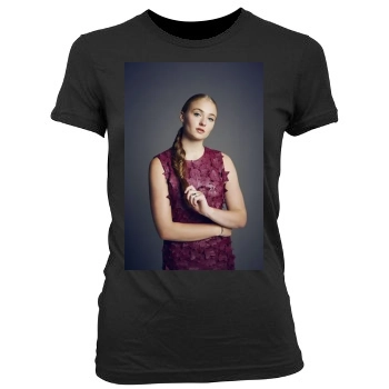 Sophie Turner Women's Junior Cut Crewneck T-Shirt