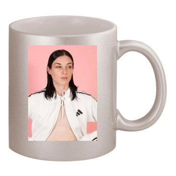 Stoya 11oz Metallic Silver Mug