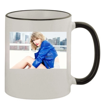 Taylor Swift 11oz Colored Rim & Handle Mug