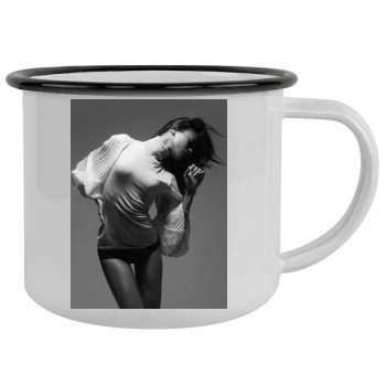 Zoe Saldana Camping Mug