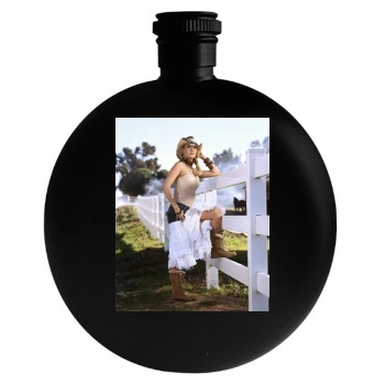 Carrie Underwood Round Flask