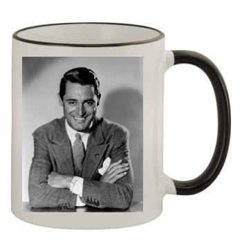 Cary Grant 11oz Colored Rim & Handle Mug